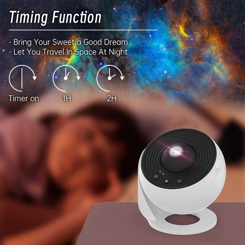 Galaxy Projector 360° / Planetarium Lamp