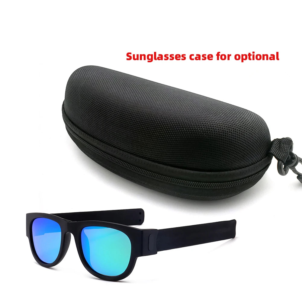 Novelty Mirror Men Polarized Folding Sunglasses