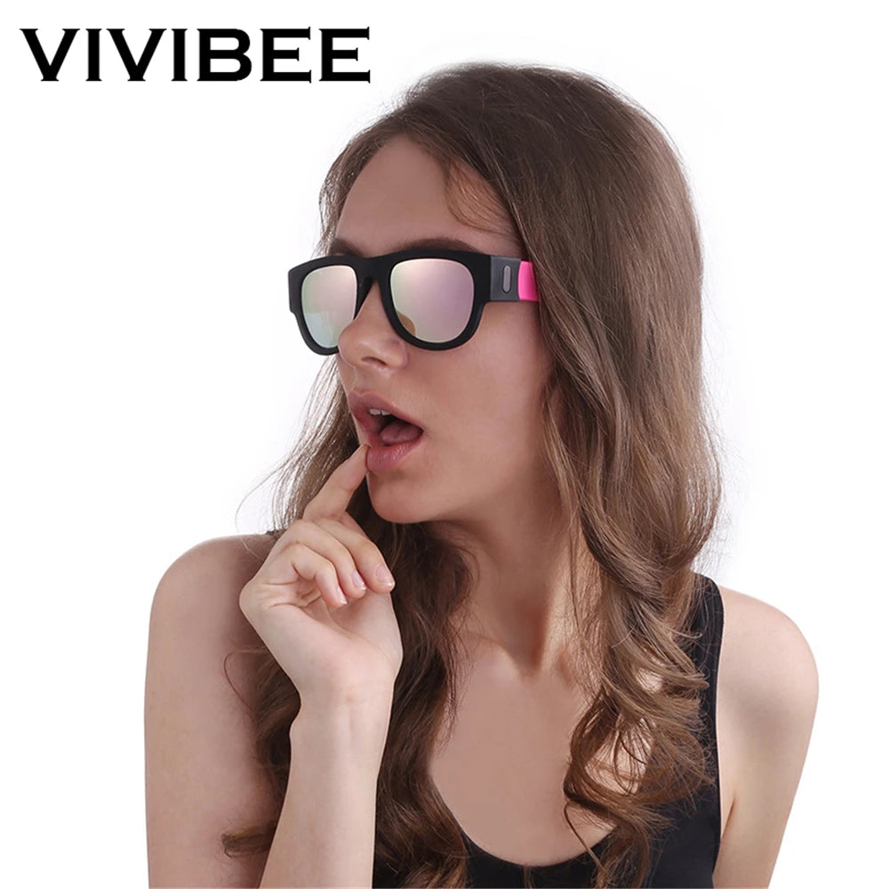 Novelty Mirror Men Polarized Folding Sunglasses