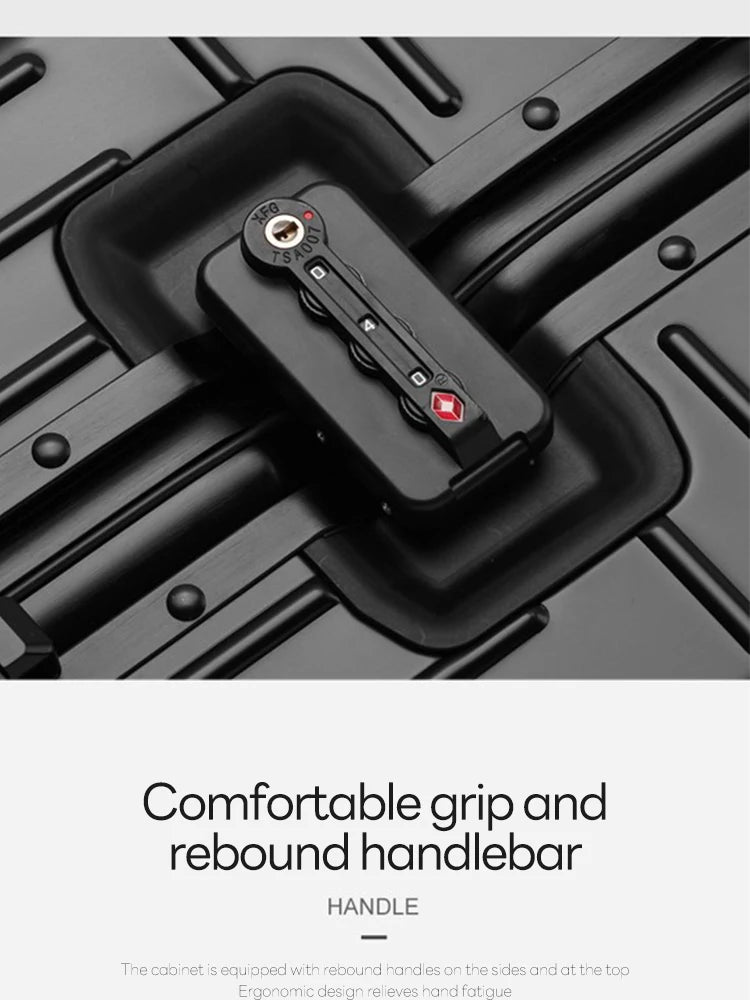 Aluminum-magnesium Travel Suitcase