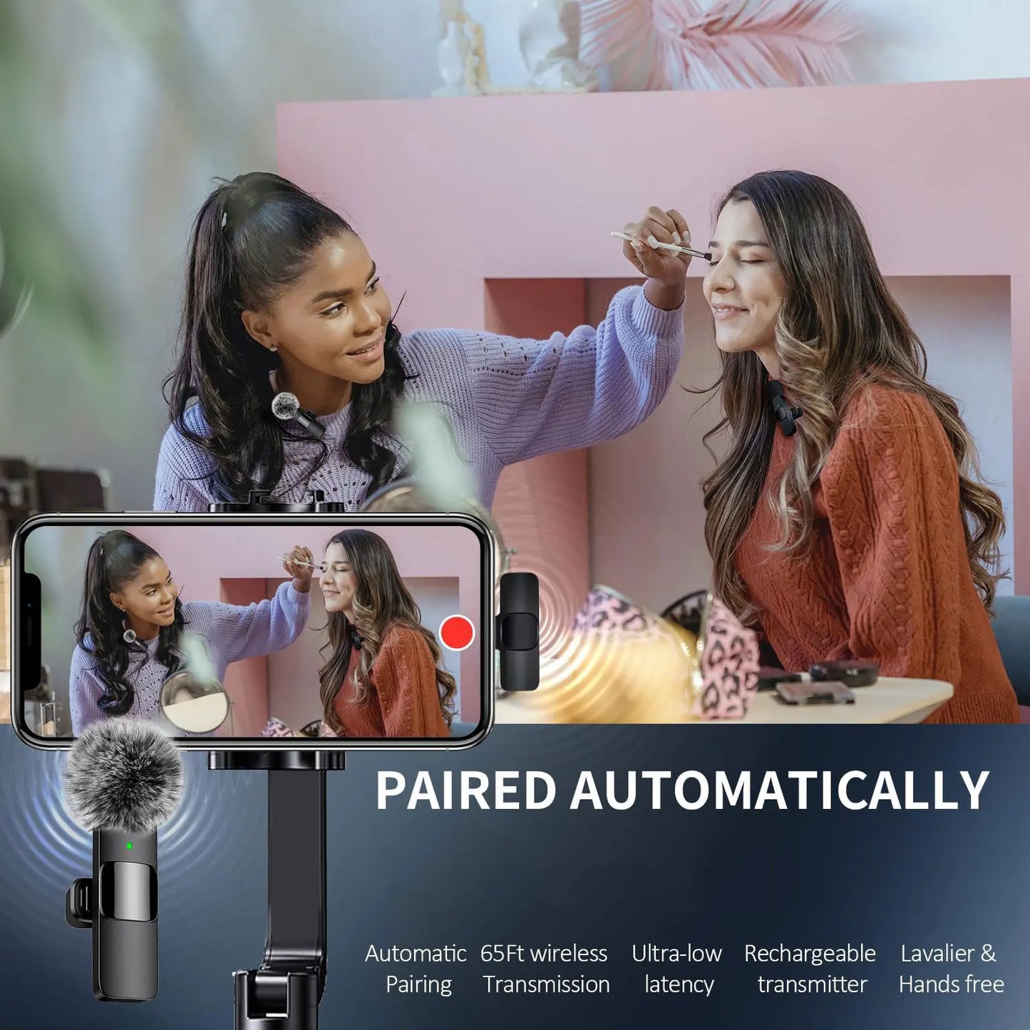 NEW Wireless Microphone Audio Recording