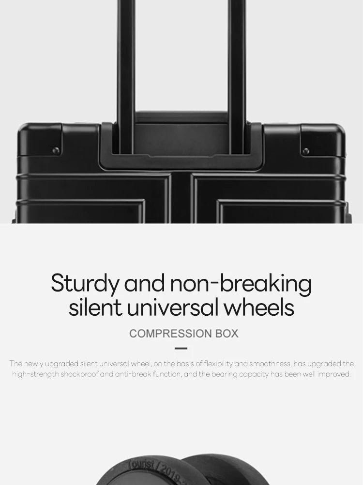 Aluminum-magnesium Travel Suitcase