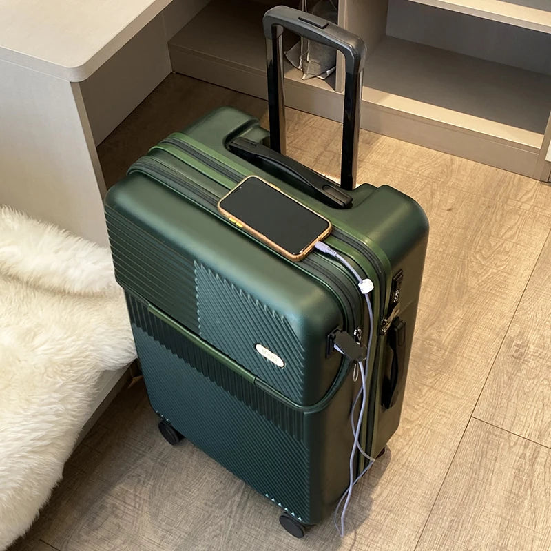 New Front Opening Suitcase