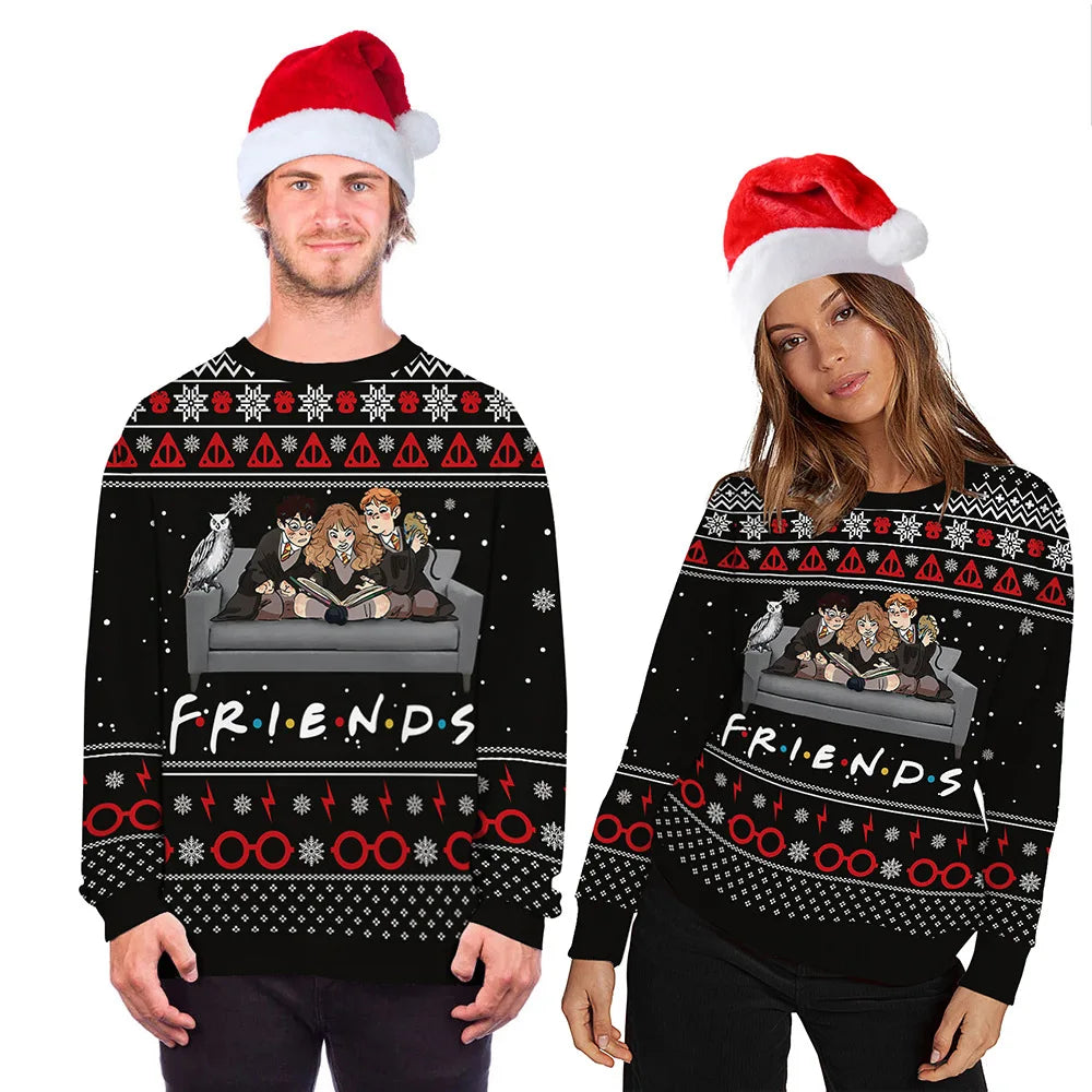 Christmas Sweater Fun 3D Printed Sweater