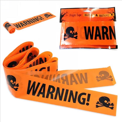 NEW 1PC Halloween Props Window Prop Warning