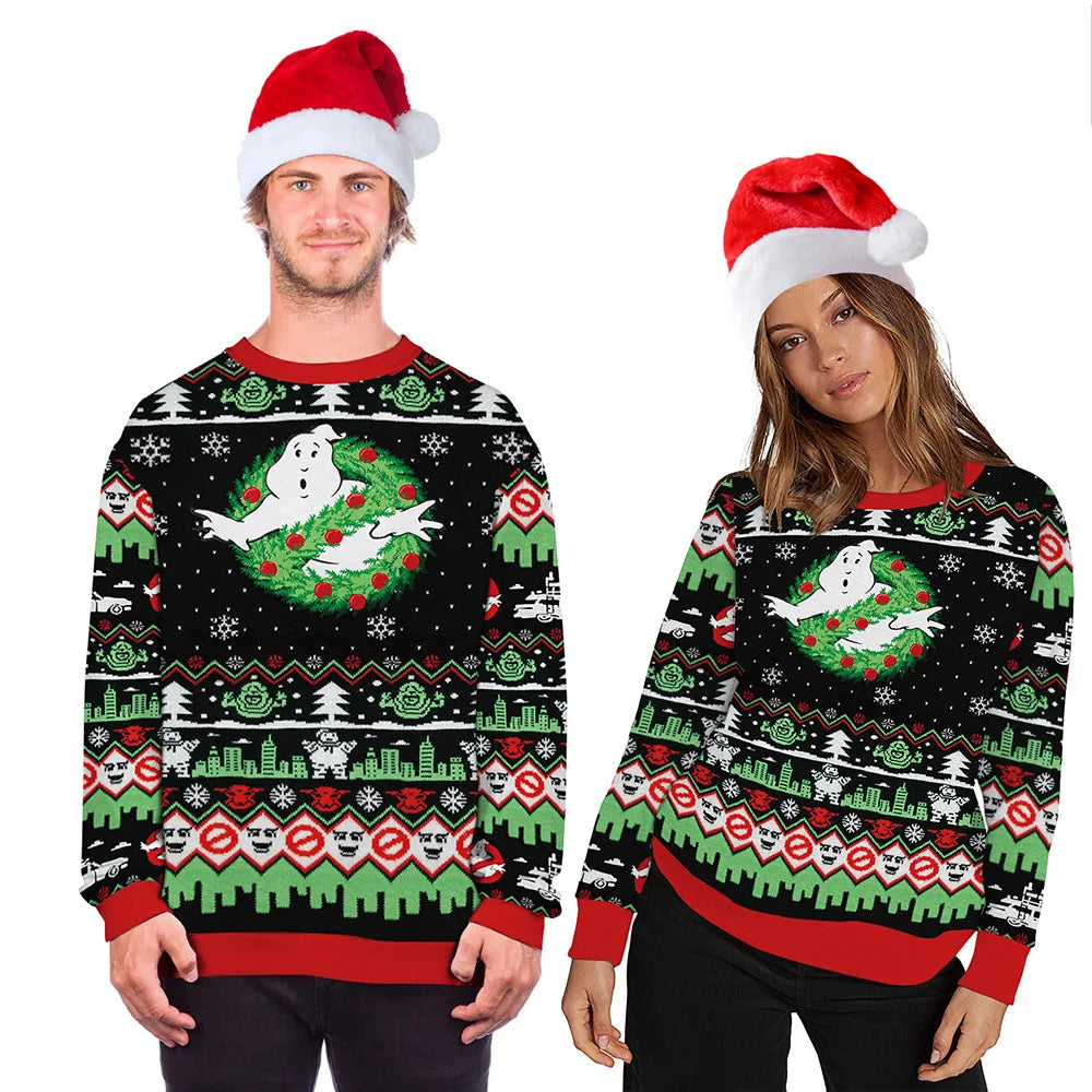 Christmas Sweater Fun 3D Printed Sweater