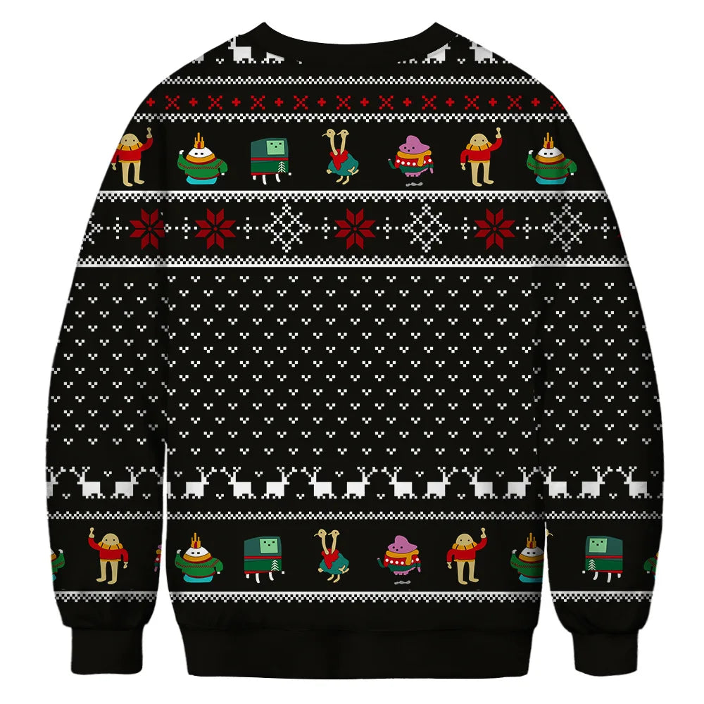 Christmas Sweater Fun 3D Printed Sweater