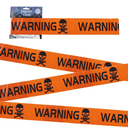 NEW 1PC Halloween Props Window Prop Warning