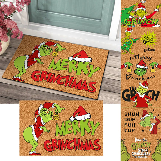 Christmas Door Mat Outdoor Welcome Mat For Front Door