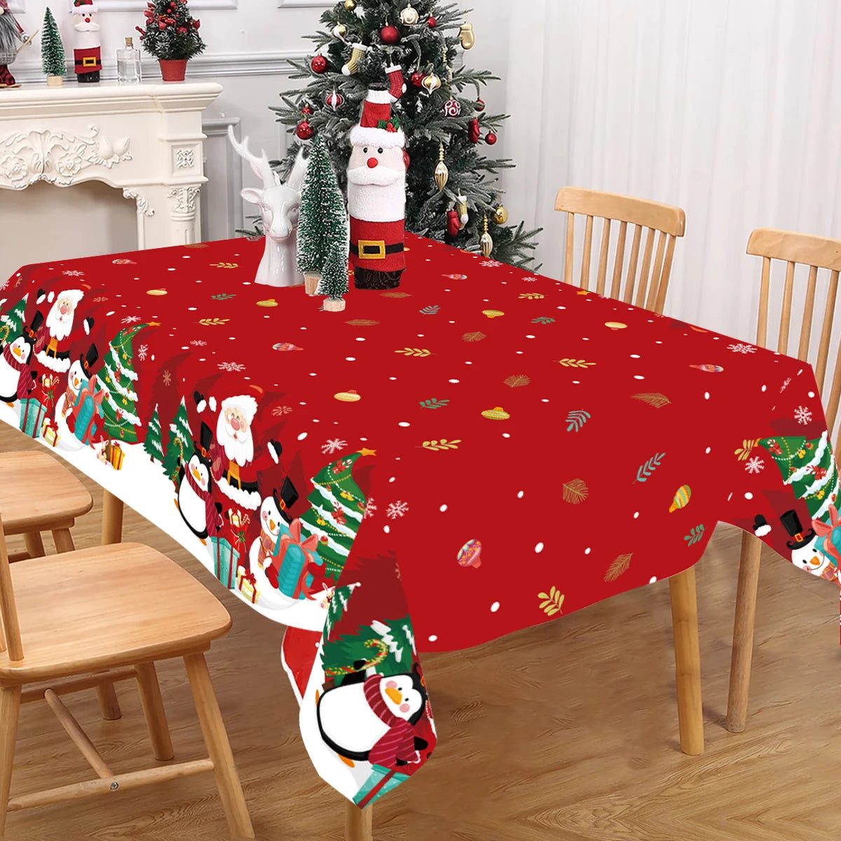 Christmas Tablecloth Merry Christmas Decoration For Home