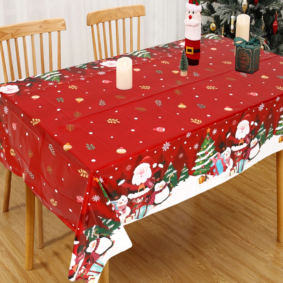 Christmas Tablecloth Merry Christmas Decoration For Home