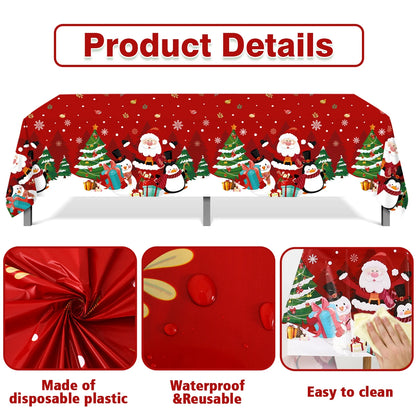 Christmas Tablecloth Merry Christmas Decoration For Home