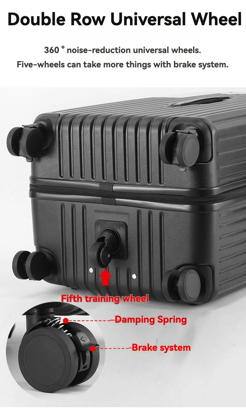 2024 Durable Luggage Sets PC+ABS Spinner Wheel Suitcase