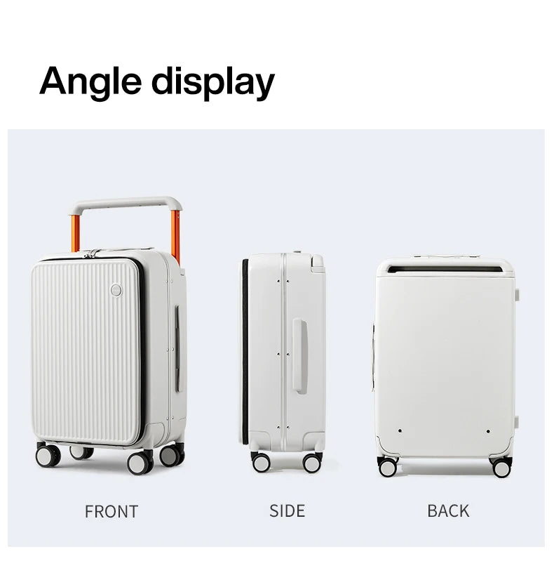 Front Laptop Pocket Suitcase