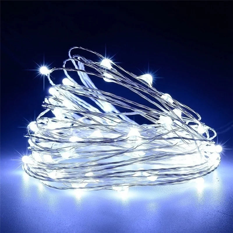 20M USB/Battery LED String Light Garland Light Waterproof