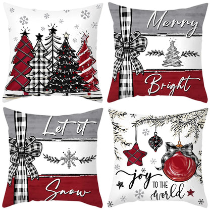 45cm Christmas Cushion Cover Pillowcase