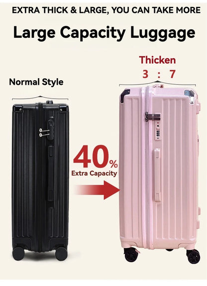 2024 Durable Luggage Sets PC+ABS Spinner Wheel Suitcase