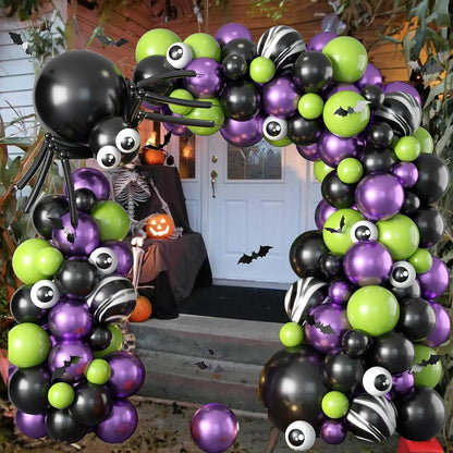 Halloween Balloons Garland Arch Kit