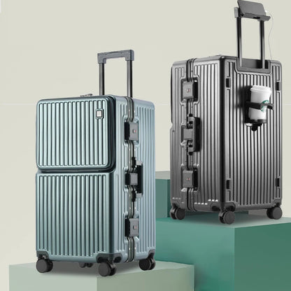 Large Capacity Travel Suitcase  Aluminum frame