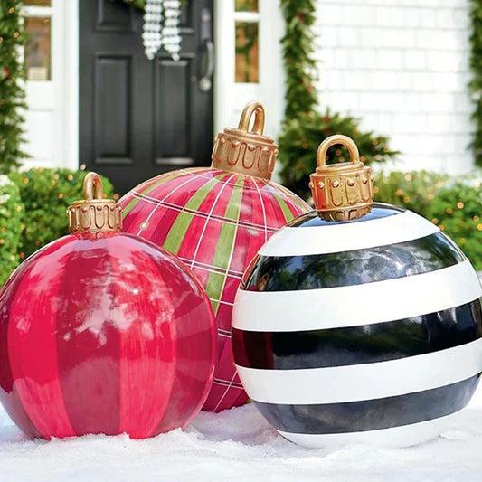 Christmas Printing Inflatable Ball 60cm Extra Large Balloon