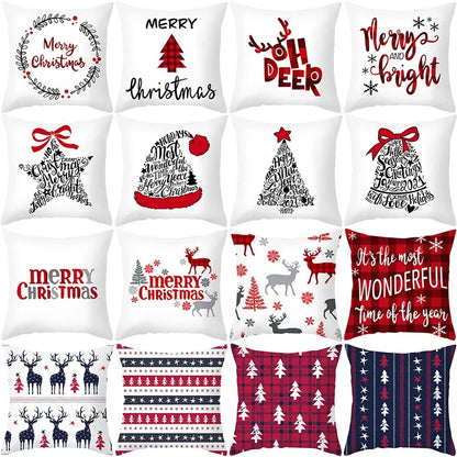 45cm Christmas Cushion Cover Pillowcase