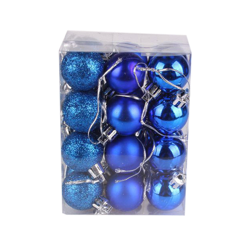 24pcs  Christmas Xmas Tree Ball Bauble