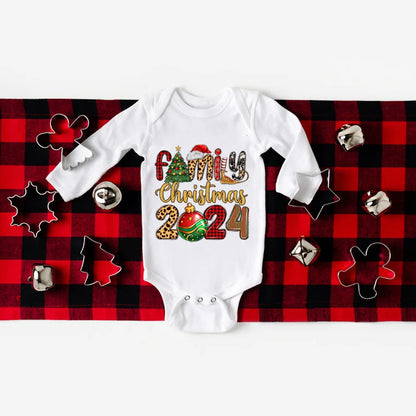 Family Christmas Print Shirt  All Together