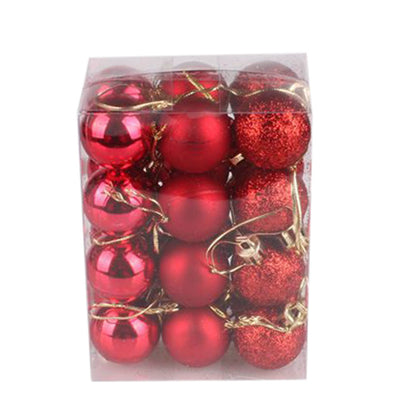 24pcs  Christmas Xmas Tree Ball Bauble