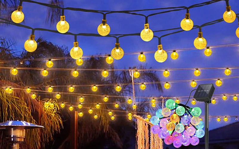 Christmas Lights LED Fairy String Curtain Lights 8 Modes