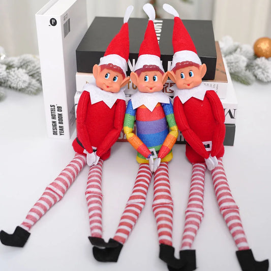 Christmas Elf Behaving Behavin Badly Plush Toy