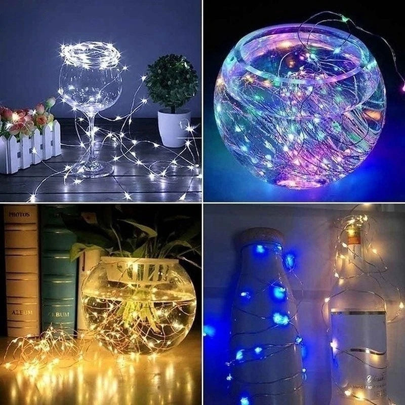 20M USB/Battery LED String Light Garland Light Waterproof