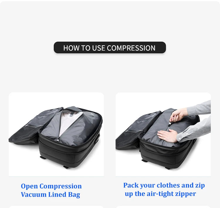 Vacuum Compression Backpack