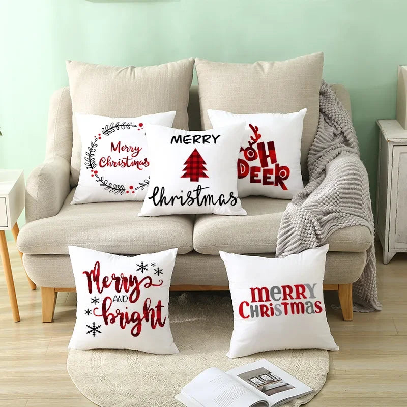 45cm Christmas Cushion Cover Pillowcase